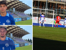 Larhrib, sopra, e Cum frecce all'arco di Spilli. A destra Romero-gol nello scorso campionato a Fossano Larhrib, sopra, e Cum frecce all'arco di Spilli. A destra Romero-gol nello scorso campionato a Fossano