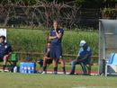 Mister Ciceri osserva il suo Varese (foto Ezio Macchi) Mister Ciceri osserva il suo Varese (foto Ezio Macchi)