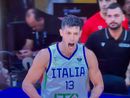 L'Italia supera la Georgia: esulta Simone Fontecchio L'Italia supera la Georgia: esulta Simone Fontecchio