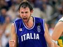 Giacomo "Gek" Galanda con la maglia azzurra della Nazionale Giacomo "Gek" Galanda con la maglia azzurra della Nazionale