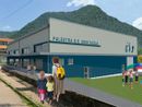Il progetto della nuova palestra della scuola Monteggia di Laveno Mombello Il progetto della nuova palestra della scuola Monteggia di Laveno Mombello