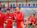 I consigli di Spilli ai suoi oggi a Vedano contro il Saronno (foto Scaringi - Varesina Calcio) I consigli di Spilli ai suoi oggi a Vedano contro il Saronno (foto Scaringi - Varesina Calcio)