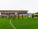 Elmec Solar Stadium di Venegono pieno per Varesina-Varese (nella foto Scaringi l'ultima sfida di campionato a Venegono tra rossoblù e biancorossi del settembre 2022) Elmec Solar Stadium di Venegono pieno per Varesina-Varese (nella foto Scaringi l'ultima sfida di campionato a Venegono tra rossoblù e biancorossi del settembre 2022)