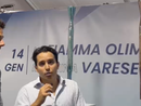 Matteo Cesarini e Alessandro Andreoni in Fiera: alle loro spalle le torce olimpiche che potrannno essere viste da vicino in questi giorni alla Schiranna da tutti i varesini e gli appassionati Matteo Cesarini e Alessandro Andreoni in Fiera: alle loro spalle le torce olimpiche che potrannno essere viste da vicino in questi giorni alla Schiranna da tutti i varesini e gli appassionati