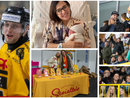 Al centro Delia Antognazza, medico dei Mastini, con la piccola Olimpia; a sinistra Pippo Matonti con Alex Bertin, due muri gialloneri; qui sopra il banchetto dello Scoiattolo che ha regalato ravioli al pubblico; a destra alcuni volti della passione giallonera (foto Alessandro Umberto Galbiati) Al centro Delia Antognazza, medico dei Mastini, con la piccola Olimpia; a sinistra Pippo Matonti con Alex Bertin, due muri gialloneri; qui sopra il banchetto dello Scoiattolo che ha regalato ravioli al pubblico; a destra alcuni volti della passione giallonera (foto Alessandro Umberto Galbiati)