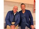 Il presidente Toto Bulgheroni con il ct Luca Banchi Il presidente Toto Bulgheroni con il ct Luca Banchi