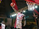 Tazé Moore, uno dei migliori di serata (foto Fabio Averna) Tazé Moore, uno dei migliori di serata (foto Fabio Averna)
