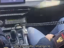 Un frame del video diffuso dalla polizia di Stato di Varese Un frame del video diffuso dalla polizia di Stato di Varese