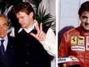 Gianluca Rossi, a destra con il suo maestro Peppino Prisco, e Jean Alesi ospiti ieri sera della puntata &quot;Sport in rete&quot; di Max Airoldi su Radio Village Network