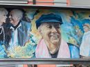 FOTO. Una piazza e un murale ricordano Dario Fo insieme a Franca Rame nella sua Sangiano