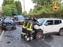 Frontale tra due auto a Travedona Monate: quattro persone soccorse, tra loro un bimbo di 2 anni