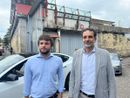 Alessandro Alfieri (a destra) insieme al consigliere comunale Giacomo Fisco