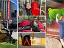 King Gold e i selfie point all'interno di ArredoPiù in viale Belforte per partecipare al contest fotografico che festeggia i 50 anni dell'attività