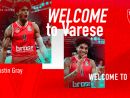 È Justin Gray il primo acquisto della Pallacanestro Varese 2023/2024