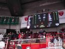 La curva vuota prima ancora della fine di Varese-Trento (foto di Fabio Averna)