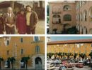Angela e Franco, a destra, insieme a mamma Carla Tagnochetti e a papà Giuseppe Buccheri, il colonnello della Caserma Garibaldi dove hanno abitato nella loro casa all'interno dell'edificio militare sul lato di via Pavesi da metà anni Settanta a metà anni Ottanta