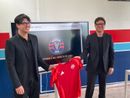 Max e Matteo Di Caro alla presentazione del progetto Varesina con il nuovo logo