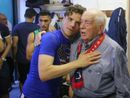 Max Di Caro, direttore generale della Varesina, e la fonte della sua energia e della sua forza: l'indimenticabile nonno Umberto Belletti (foto Enrico Scaringi)