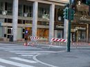 Occhio alle transenne e alle vie chiuse oggi in centro a Varese (foto d'archivio)