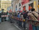 La manifestazione dei lavoratori Beko a Roma
