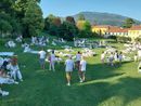Una delle passate edizioni del Pic-Nic in bianco di Besozzo Una delle passate edizioni del Pic-Nic in bianco di Besozzo