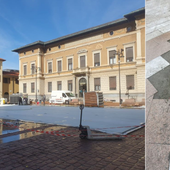 Busto, via la pista del ghiaccio. Ora per le piazze è tempo di manutenzione