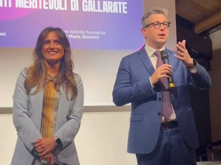 L'assessore Mazzetti e il sindaco Cassani