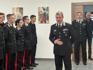 La presentazione dei nuovi carabinieri in servizio in provincia di Varese La presentazione dei nuovi carabinieri in servizio in provincia di Varese