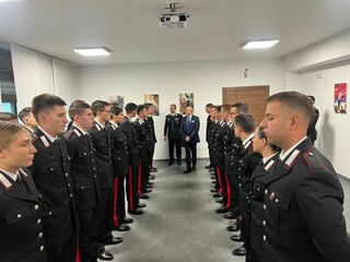 La presentazione dei nuovi carabinieri in servizio in provincia di Varese La presentazione dei nuovi carabinieri in servizio in provincia di Varese