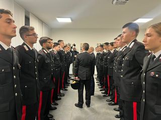 La presentazione dei nuovi carabinieri in servizio in provincia di Varese La presentazione dei nuovi carabinieri in servizio in provincia di Varese