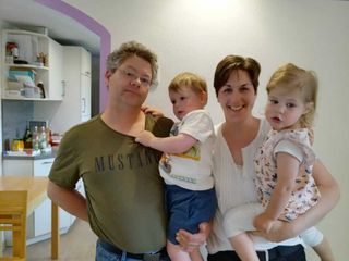 La famiglia tedesca che ha esaudito il desiderio di Riccardo La famiglia tedesca che ha esaudito il desiderio di Riccardo