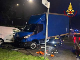 Le immagini dell'incidente di Gallarate Le immagini dell'incidente di Gallarate