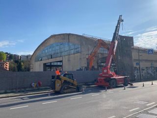 Ricominciati stamattina i lavori alla ex Aermacchi