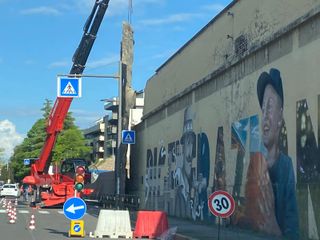 Ricominciati stamattina i lavori alla ex Aermacchi