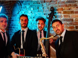 Santangelo e la band di "Atlandide"