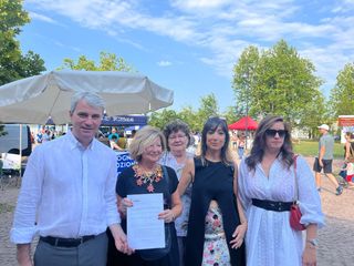 La firma dei Patti di Quartiere del sindaco Galimberti con i Consigli 3 e 4