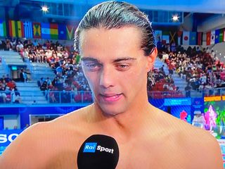 Thomas Ceccon d'argento nei 100 dorso