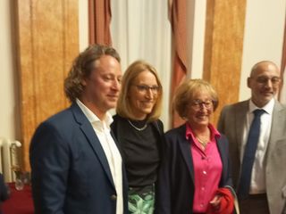 Alcune immagini della serata al Palace Hotel di Varese dedicata agli 80 anni del Saponificio Varesino