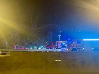 Una foto dell'incidente