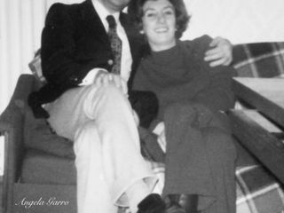 Luciano Porrini con la moglie Anna