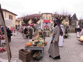 Momento del presepe vivente