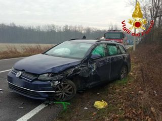 Le immagini dell'incidente di Tradate