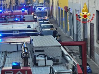 Le immagini dell'intervento dei vigili del fuoco a Lonate Pozzolo