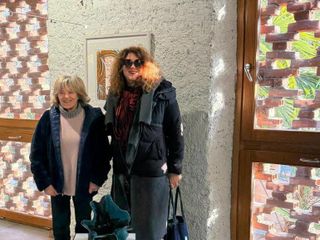 Brigitte Segura accolta a Luino