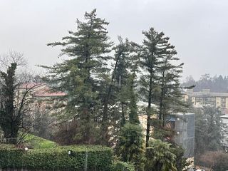 Acqua e neve difficile da vedere in foto cade su Varese questa mattina