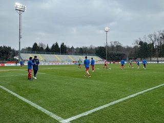 Tutto pronto per Solbiatese-Alessandria (foto Alessandro Umberto Galbiati)