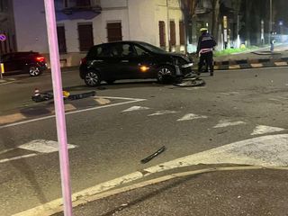 Le immagini dell'incidente Le immagini dell'incidente