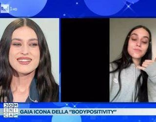 Domenica In, Gaia e lo sfogo di acne sul viso: &quot;Bloccava la mia serenità, non voglio nascondermi&quot;