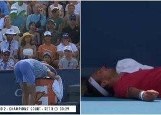 Da Medvedev a Rinderknech e Tiafoe: caldo e malori a Cincinnati