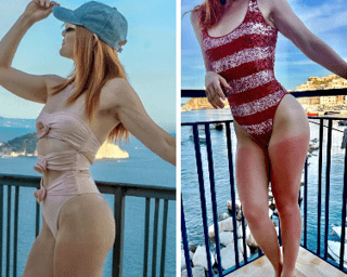 Noemi archivia le gambe 'arrostite': la replica (con stile) alle critiche